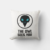 A Coruja Vê-Lo - Camisa De Horror Dos Olhos - Bran