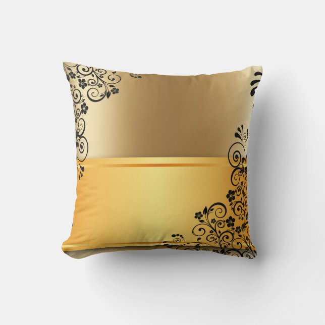 Almofada A elegância dos ouros (Frente)