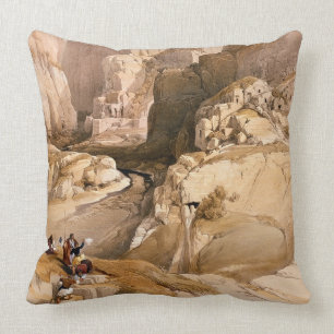 Almofada A entrada a PETRA, o 10 de março de 1839, chapeia