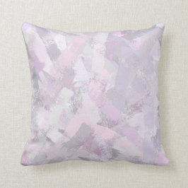 Almofada A escova pintada abstrato afaga a textura