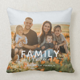 Almofada A Família É Foto Para Sempre