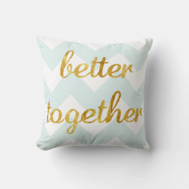 Almofada A folha Dourado melhor descansa junto