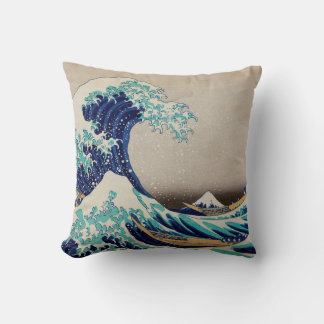 Almofada A Grande Onda de Kanagawa