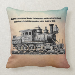 Almofada A locomotiva de Baldwin funciona o Camelback #415