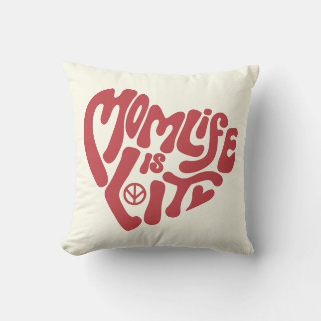 Almofada A Mãe Está Engraçada, Mãe Dia de as mães (Frente)