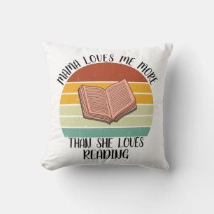Almofada A Mãe PERSONALIZADA Me Ama Mais Do Que Ela Adora