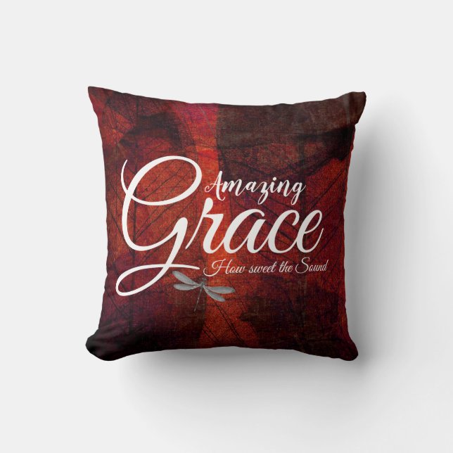 Almofada A maravilhosa Grace deixa travesseiro decorativo (Frente)