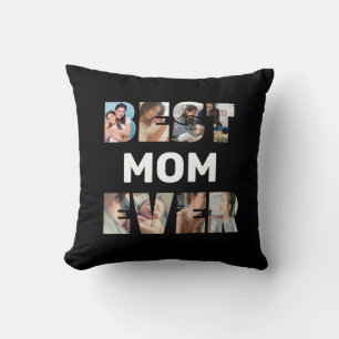 Almofada A melhor mãe já personalizada Colagem de Fotos, pr