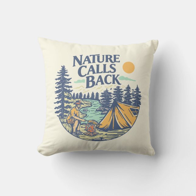 Almofada A Natureza Retorna (Frente)