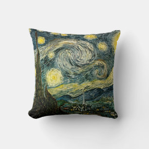 Almofada A noite estrelado de Vincent van Gogh (1889)