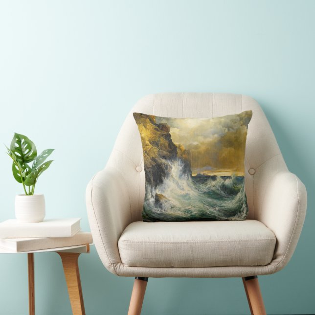 Almofada A Onda Recornada de Moran, 1909 (Cadeira)