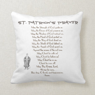 ALMOFADA A ORAÇÃO DE ST PATRICK
