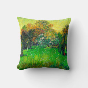 Almofada A pintura de Van Gogh, o Jardim do Poeta