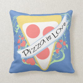 Almofada A pizza é amor