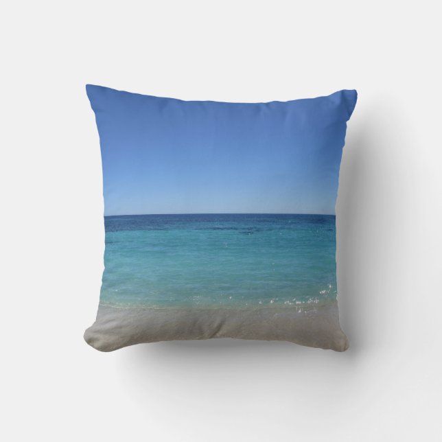 Almofada A praia mergulha o coxim (Frente)