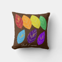 Almofada A queda do arco-íris deixa preto