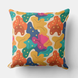 Almofada A Queda do Dia das Bruxas Whimsical deixa o padrão