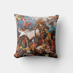 Almofada A queda dos anjos rebeldes, Pieter Bruegel