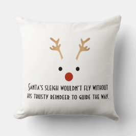 Almofada A rena confiável dos papais noeis é mínima