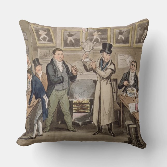 Almofada A sala de estar de Cribb: Tom que introduz Jerry e (Frente)