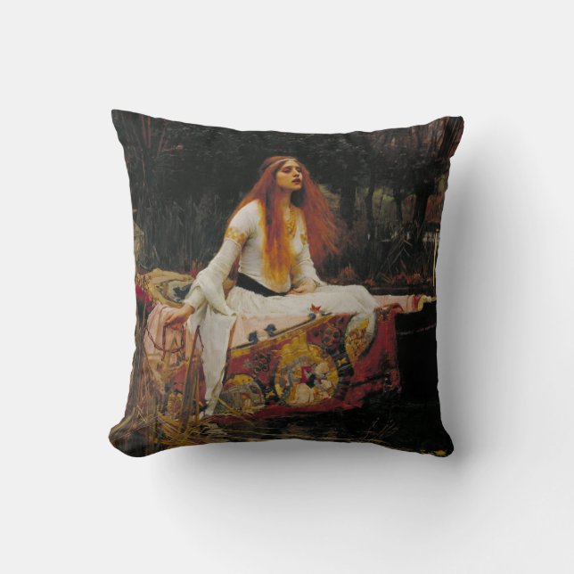 Almofada A senhora de Shalott (Frente)