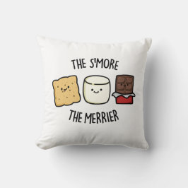 Almofada A Smore, a Merrier Engraçada, Smore Pun