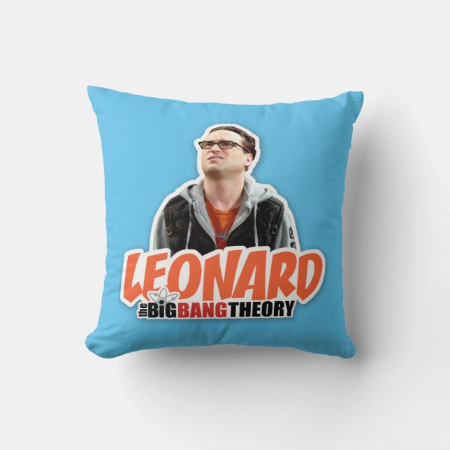 Almofada A Teoria do Big Bang | Leonard (Frente)