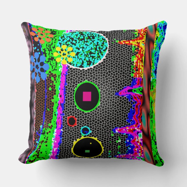 Almofada A Timeless Fusion of Color & Mystery  (Frente)