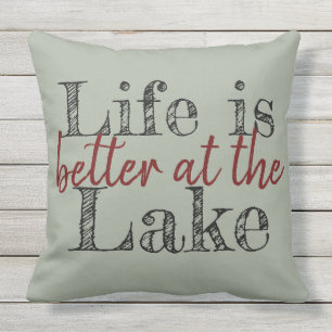 ALMOFADA A VIDA ÚTIL ÚNICA É MELHOR NO LAGO