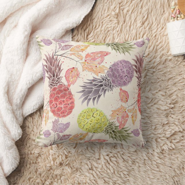 Almofada Abacaxi, casal doce, fruta (Cobertor)