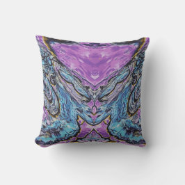 Almofada Abalone Paua Abstrato Sea Shell