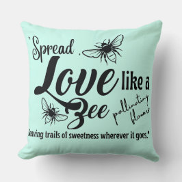Almofada abelha amorosa