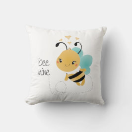 Almofada Abelha Mina Bumblebee Amarelo