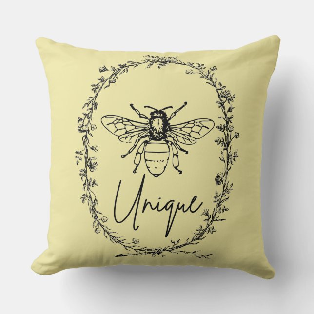 Almofada abelha única (Frente)