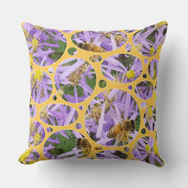 Almofada Abelhas e Formas