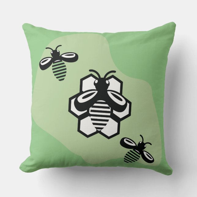 Almofada abelhas voadoras (Frente)