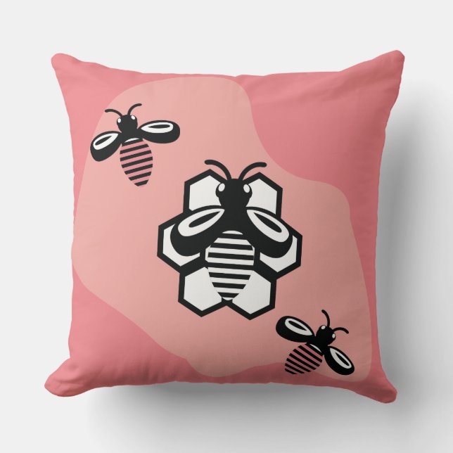 Almofada abelhas voadoras (Frente)