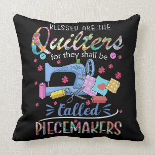 Almofada Abençoados Quilters Piecemakers Quilting Sewing I