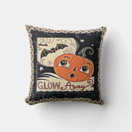 Almofada Abóbora bonito ausente do fulgor