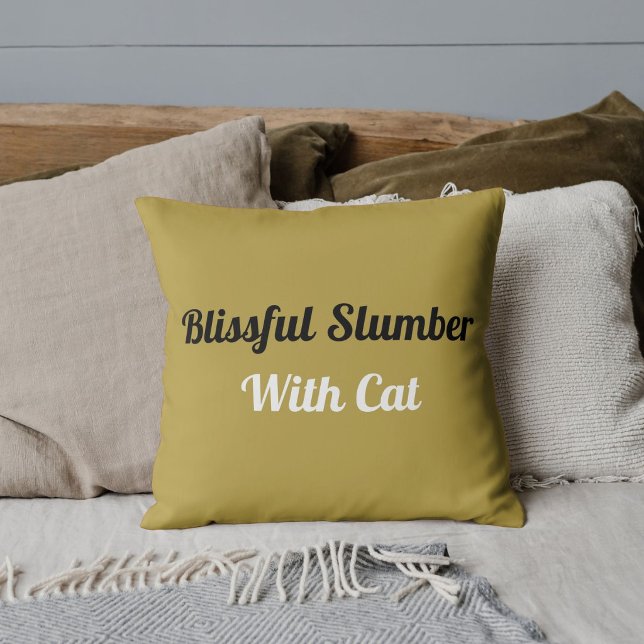 Almofada Abóbora Feliz Com Gato De Pet Personalizado (Criador carregado)