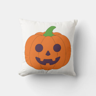 Almofada Abóboras de Halloween Fofas e Gatos Pretos Padrão