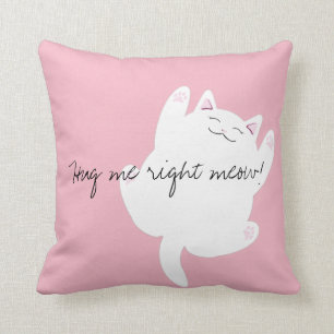 Almofada Abrace-me travesseiro direito do meow