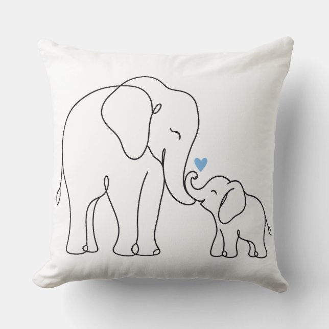 Almofada Abraço de Elefante Suave (Frente)