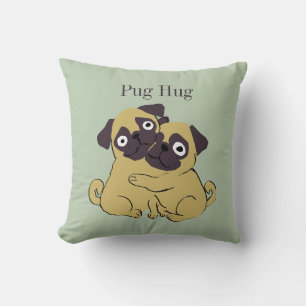 Almofada Abraço de pug 