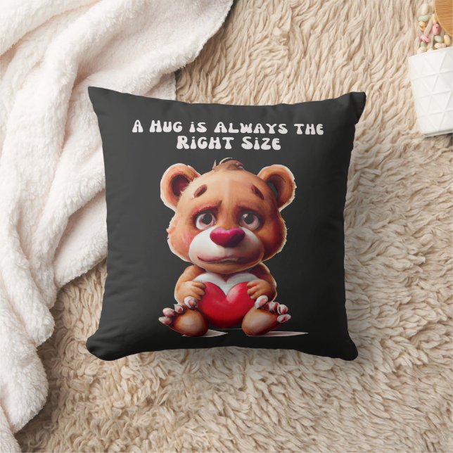 Almofada Abraço de Urso de Pelúcia Fofo    (Cobertor)