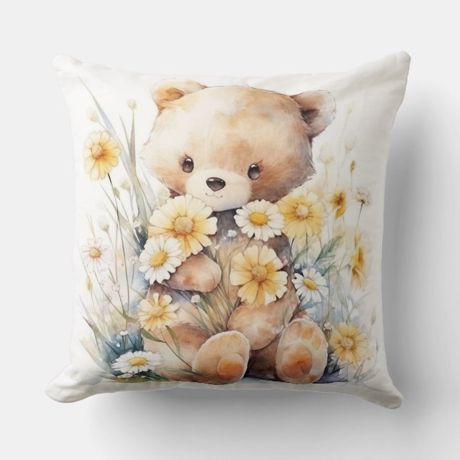 Almofada Abraços de Urso a Pedido: Pílula de Clipe do Urso  (Frente)