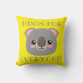 Almofada Abraços para todos!