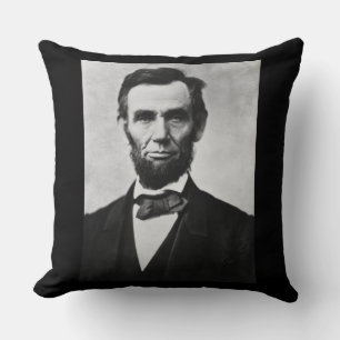 Almofada Abraham Lincoln: 16º Presidente da América