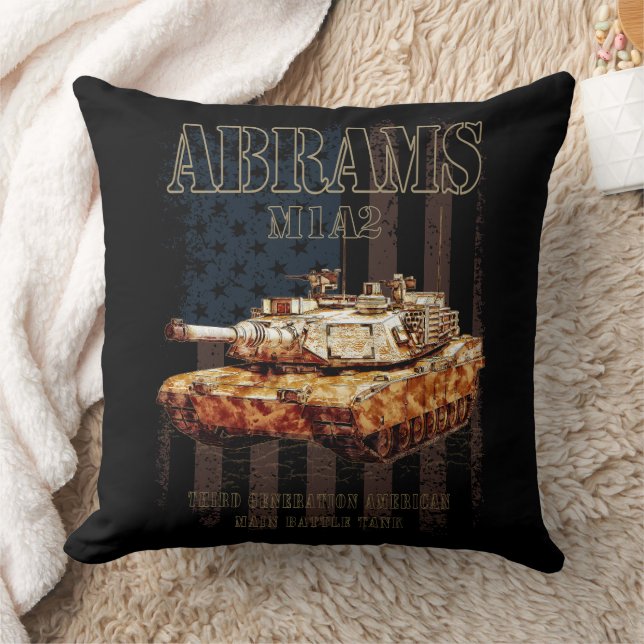 Almofada Abrams M1A2 MBT Estados Unidos Principal Tanque de (Cobertor)