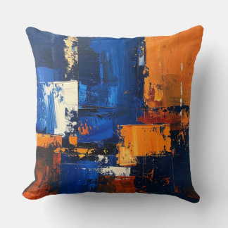 Almofada Abstract Expressionist Pillow Cover Design